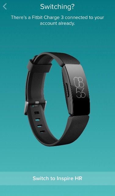 unable to pair fitbit inspire hr