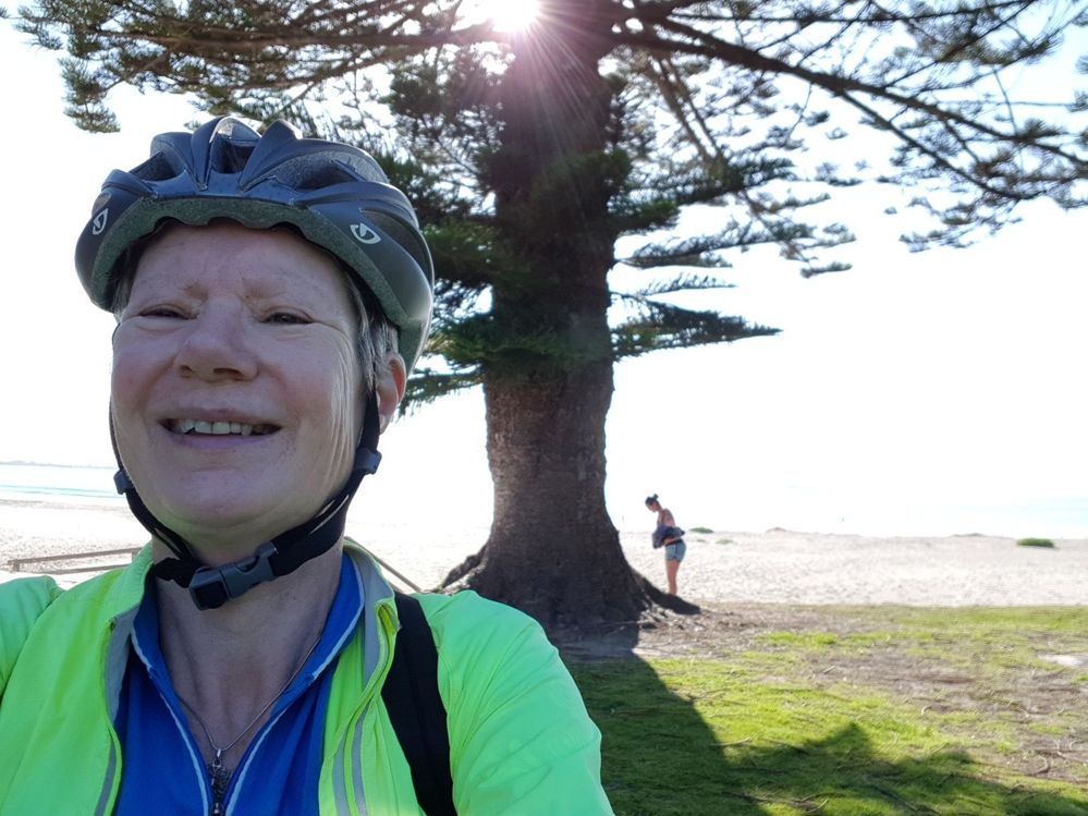 Rode my bike