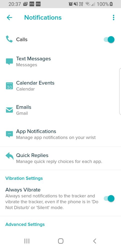 Fitbit with call notification online