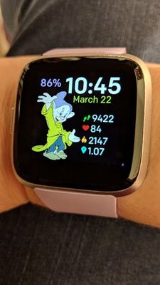 Dopey Watch face