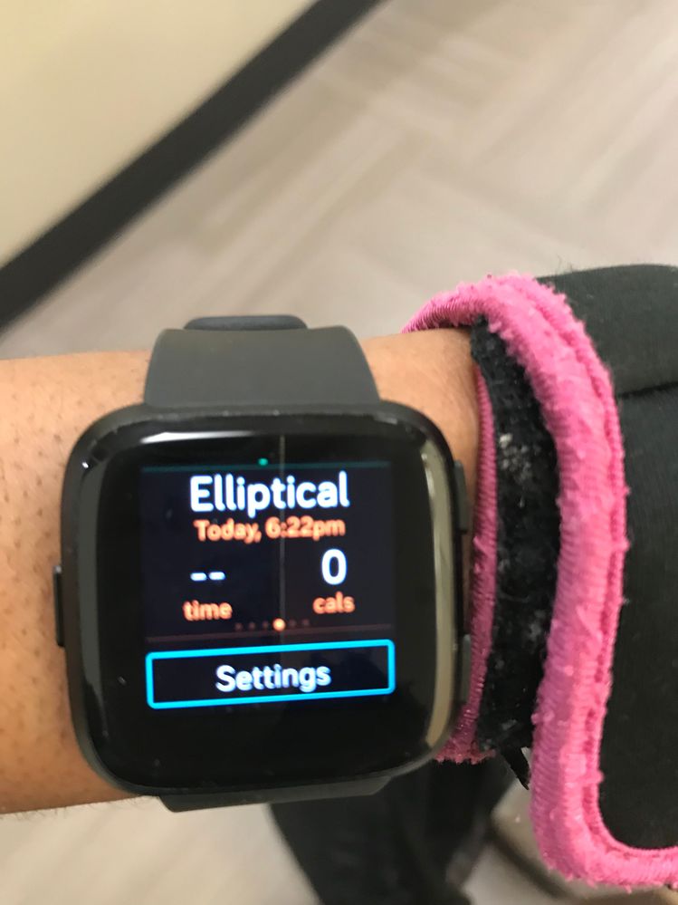 Versa not showing activity in Today app. Fitbit Community