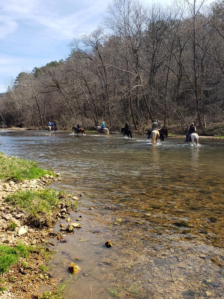 crossing Bryant creek
