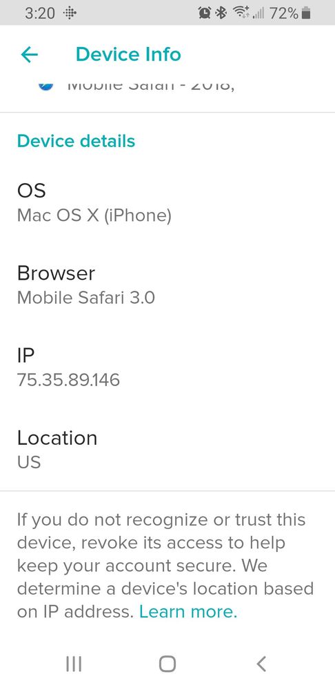 Solved Revoking another phone on my account Access Fitbit Community