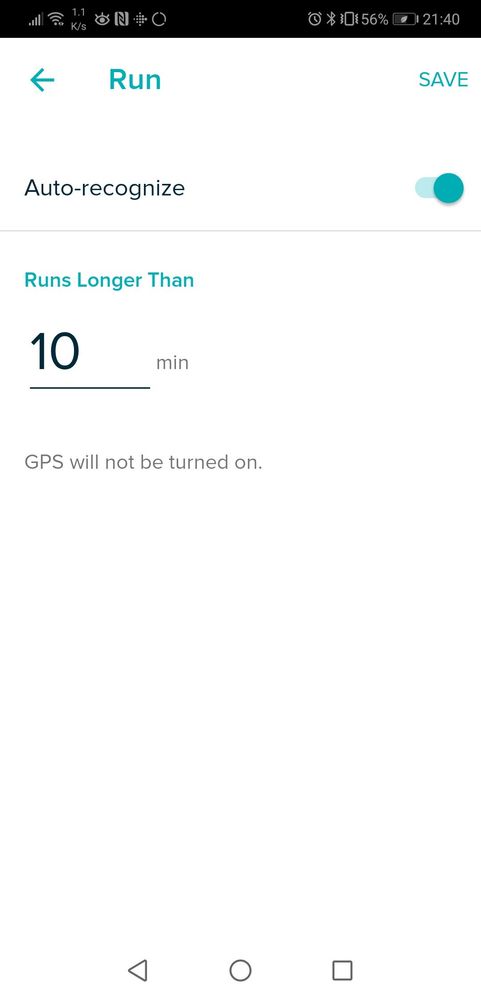 Fitbit versa gps clearance running