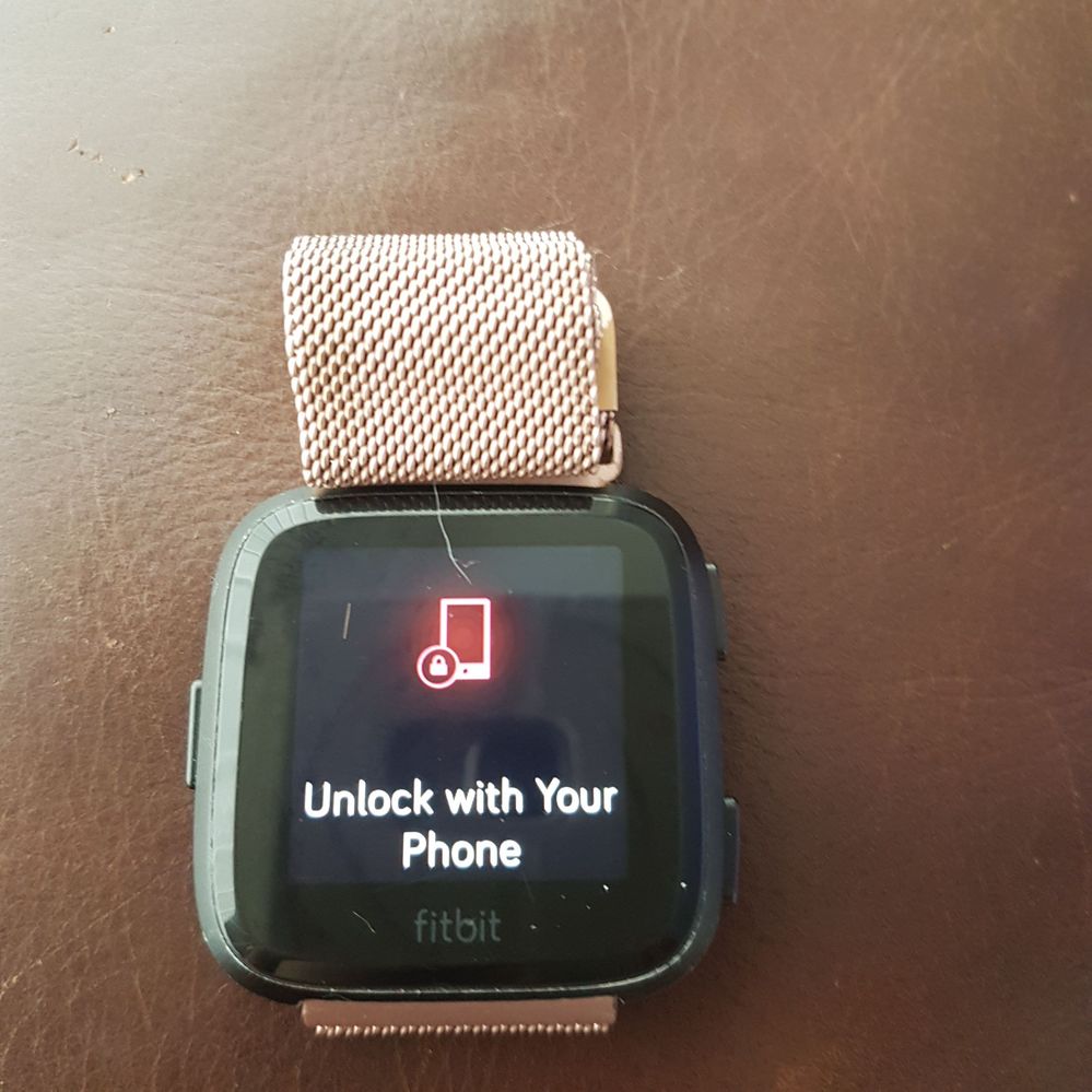 I am unable to unlock my fitbit i dont get notifications anymore how can i take this off my fitbit thanks