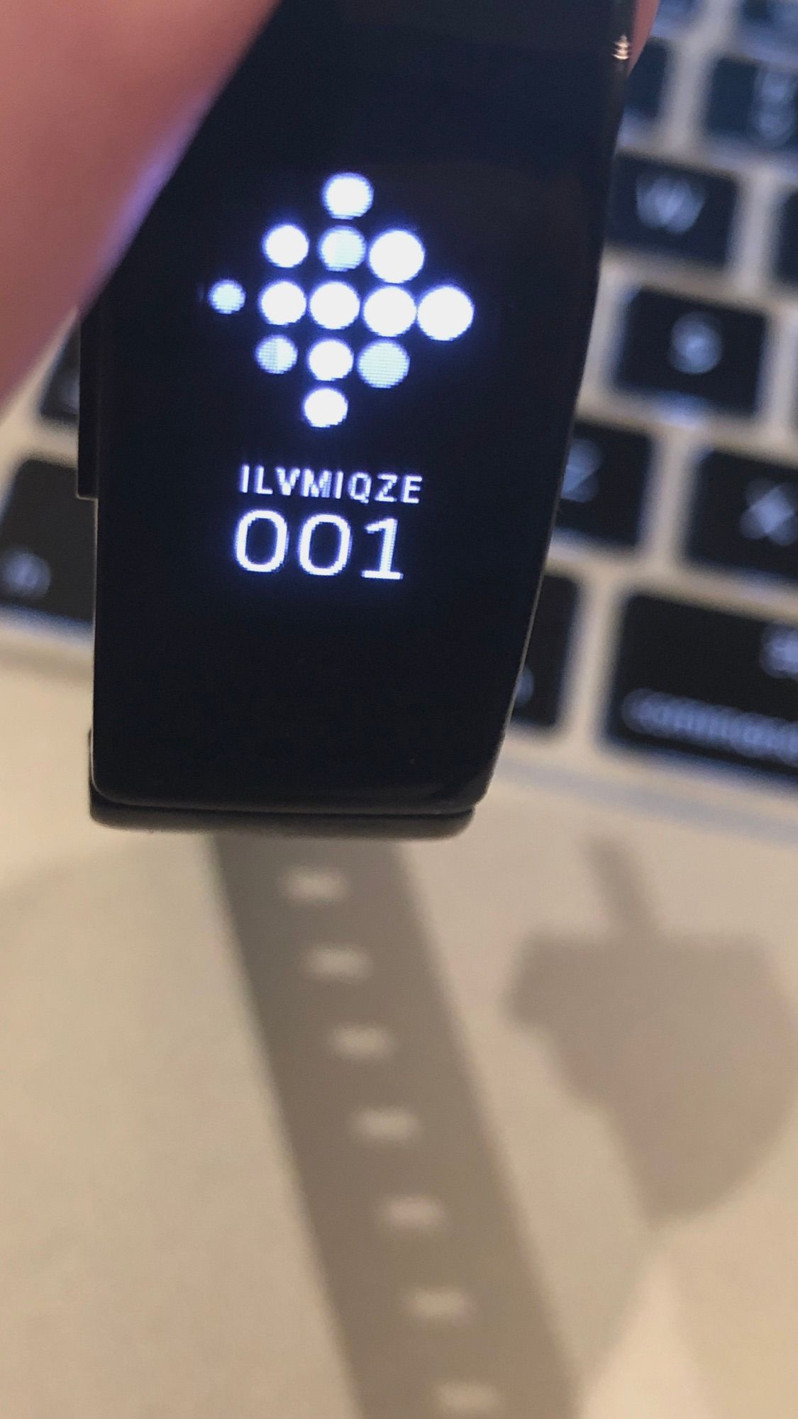 fitbit inspire blank screen