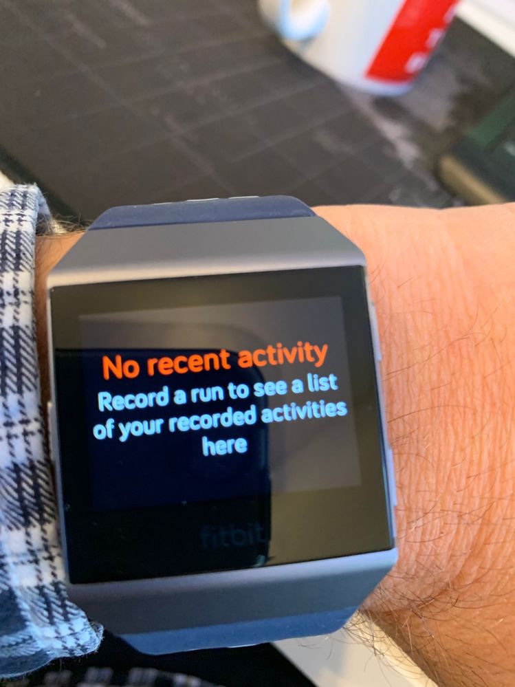 There has been activity and it’s on the Strava app but not the Fitbit Strava app