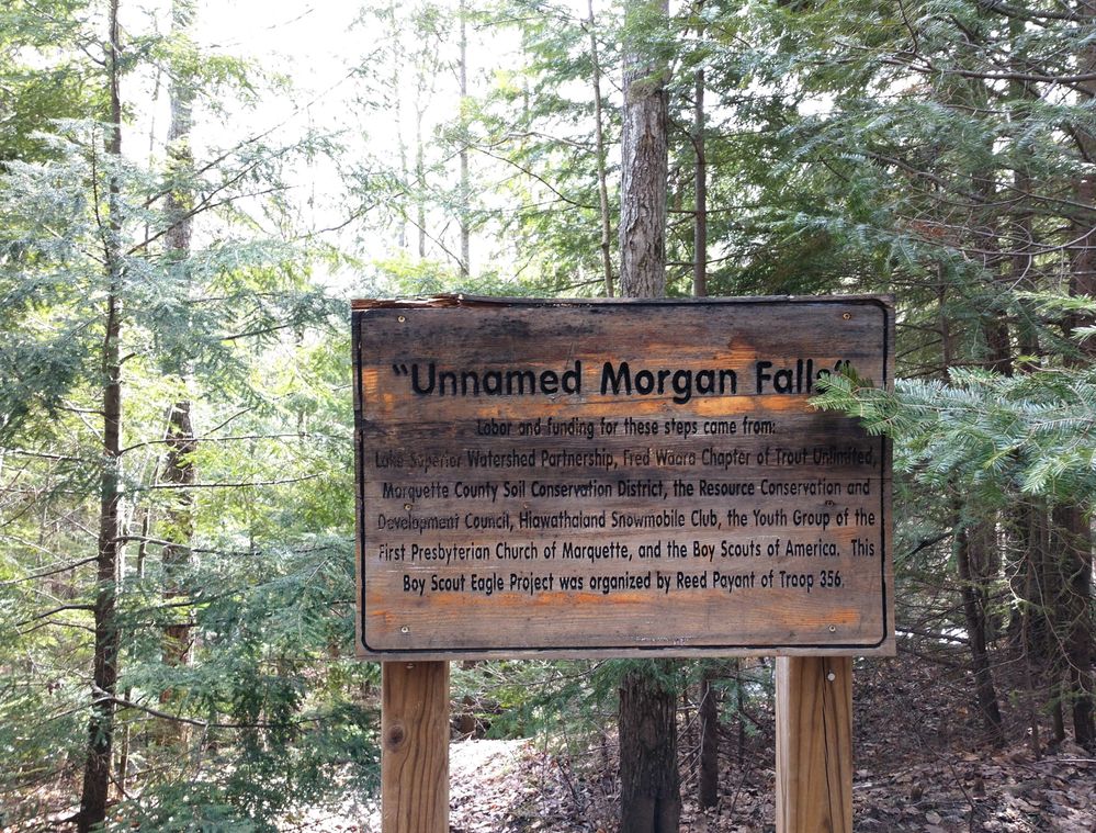 Unnamed Morgan Falls