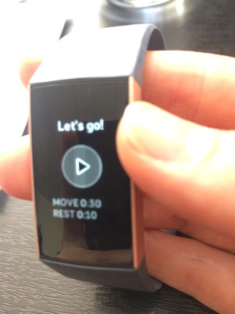 Solved Interval Timer on Charge 3 doesn t work Fitbit Community
