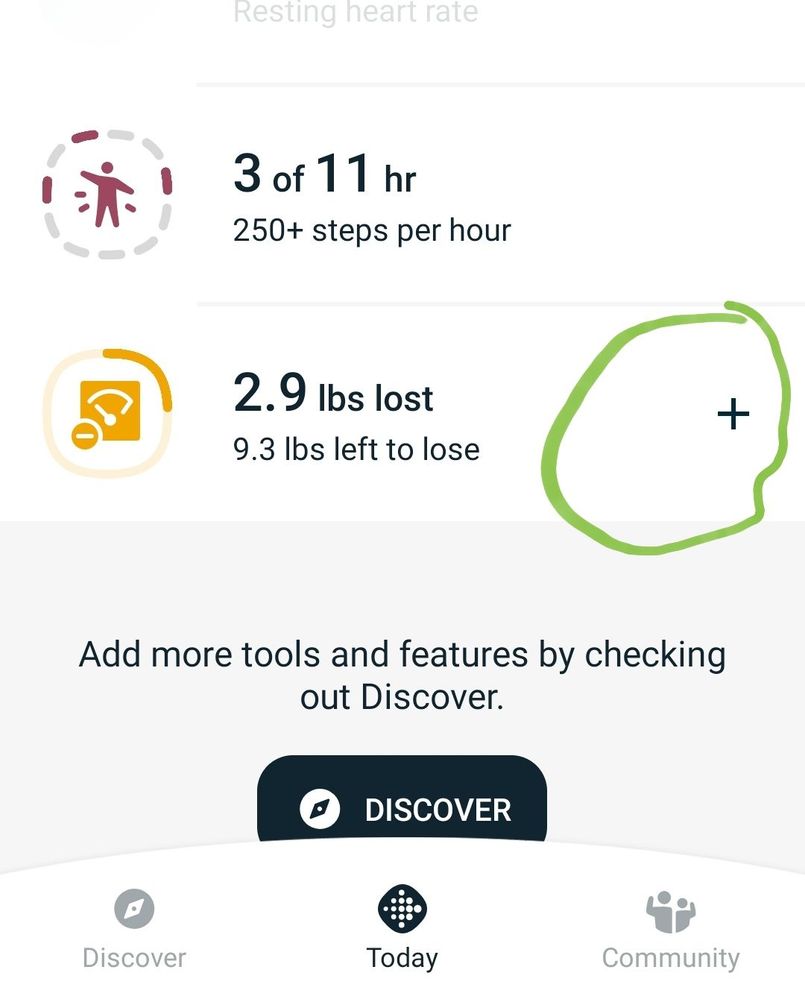 Press the add on the dashboard
