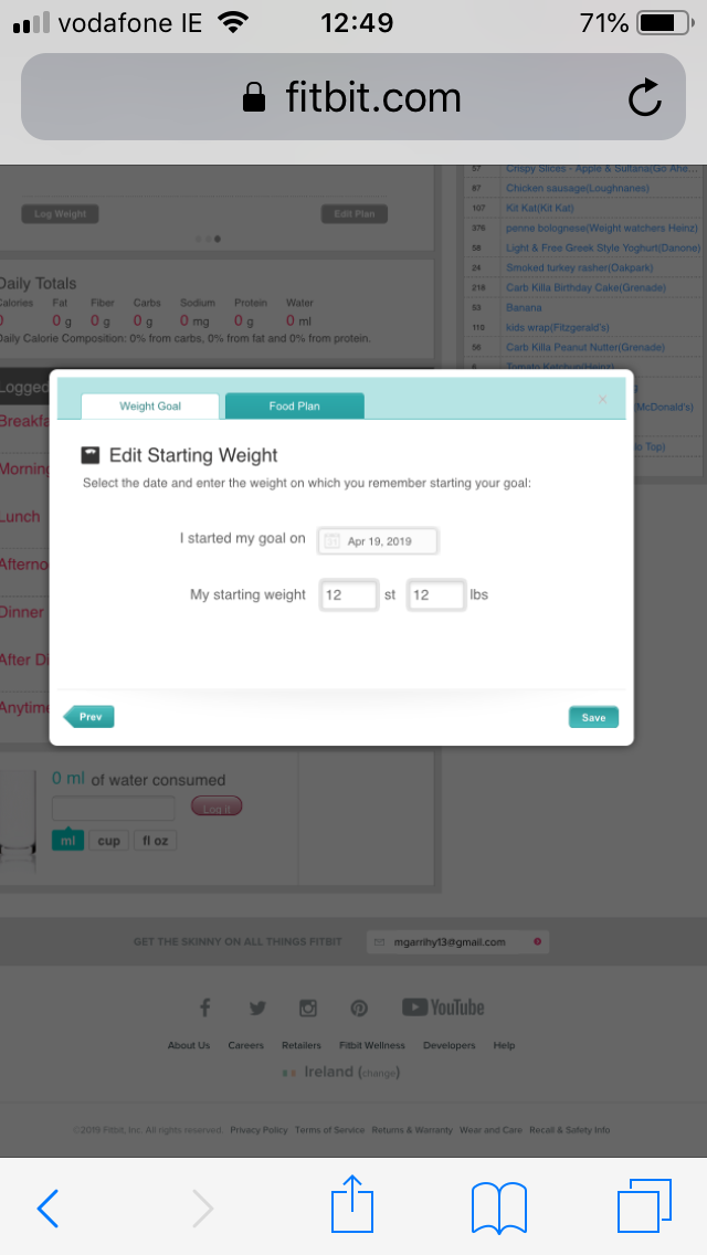 Revise weight loss goal without losing progress? Page 2 Fitbit