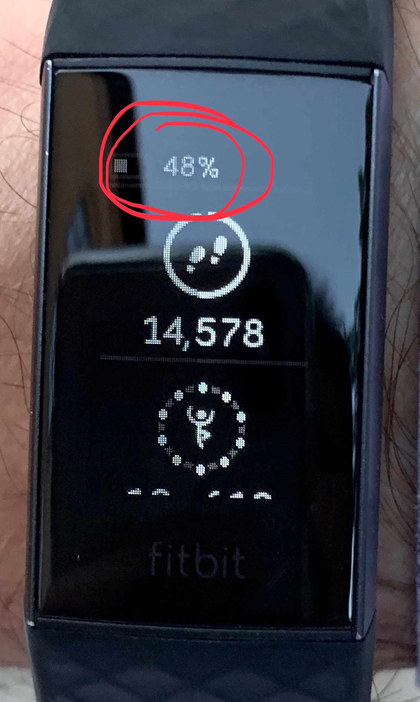 Fitbit charge best sale 3 battery issues