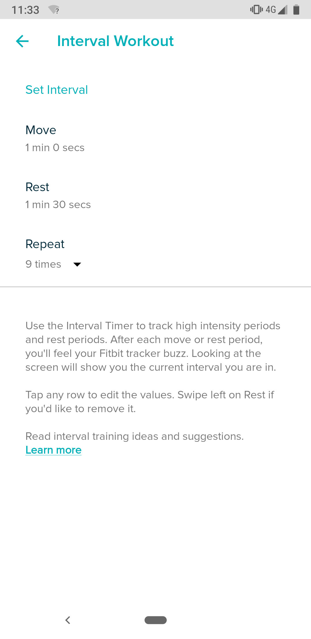 Fitbit charge interval timer new arrivals