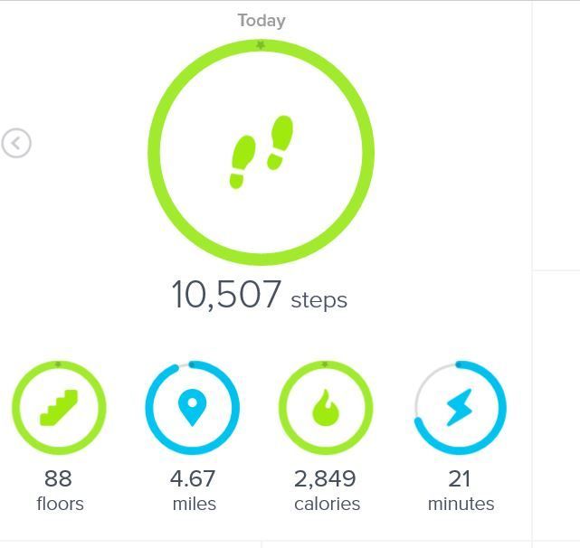 fitbit lost steps