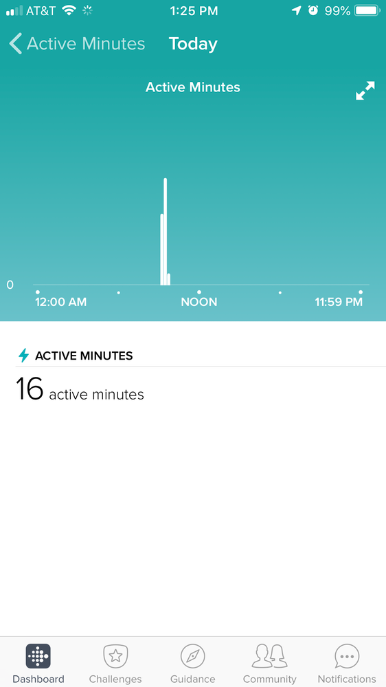 Fitbit not best sale counting active minutes