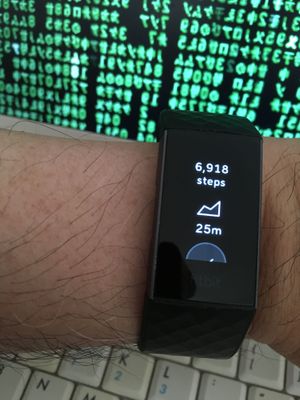 Erractic and erroneous Charge 3 altimeter elevatio Fitbit