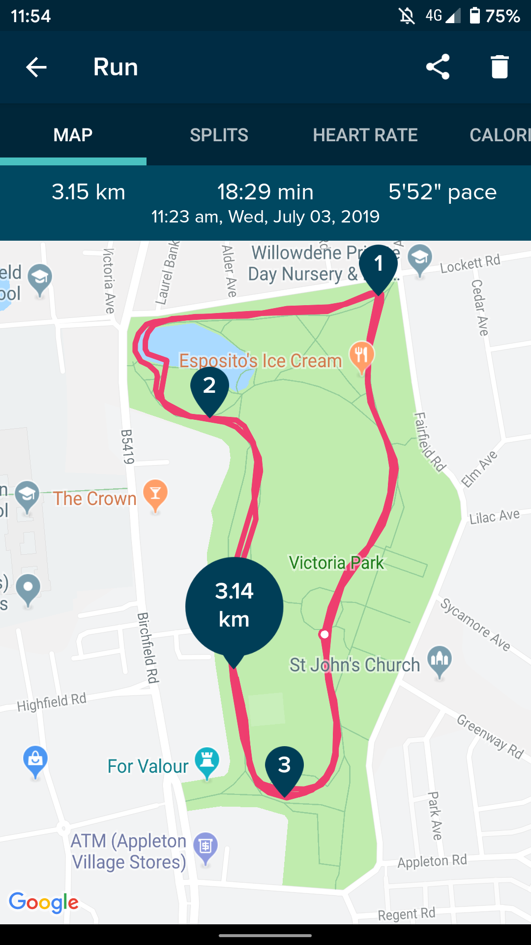 Fitbit track run hot sale without phone