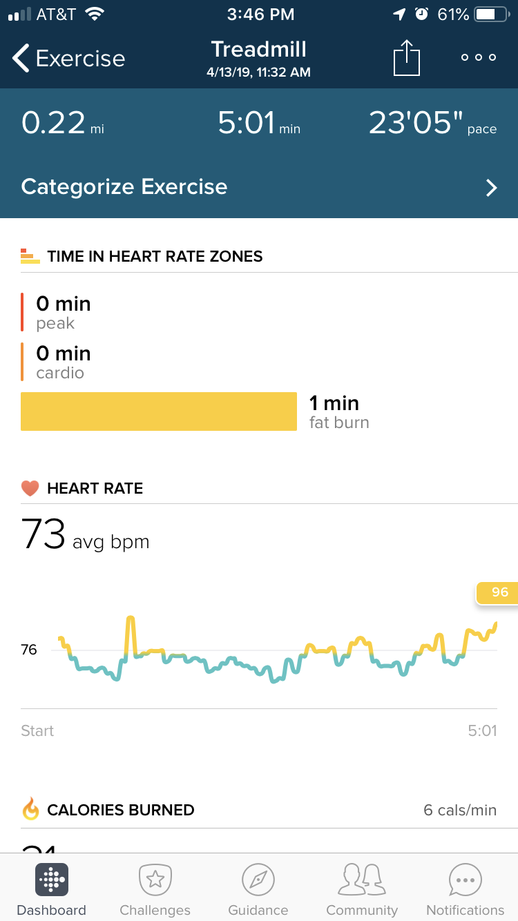 How to track treadmill on fitbit sale