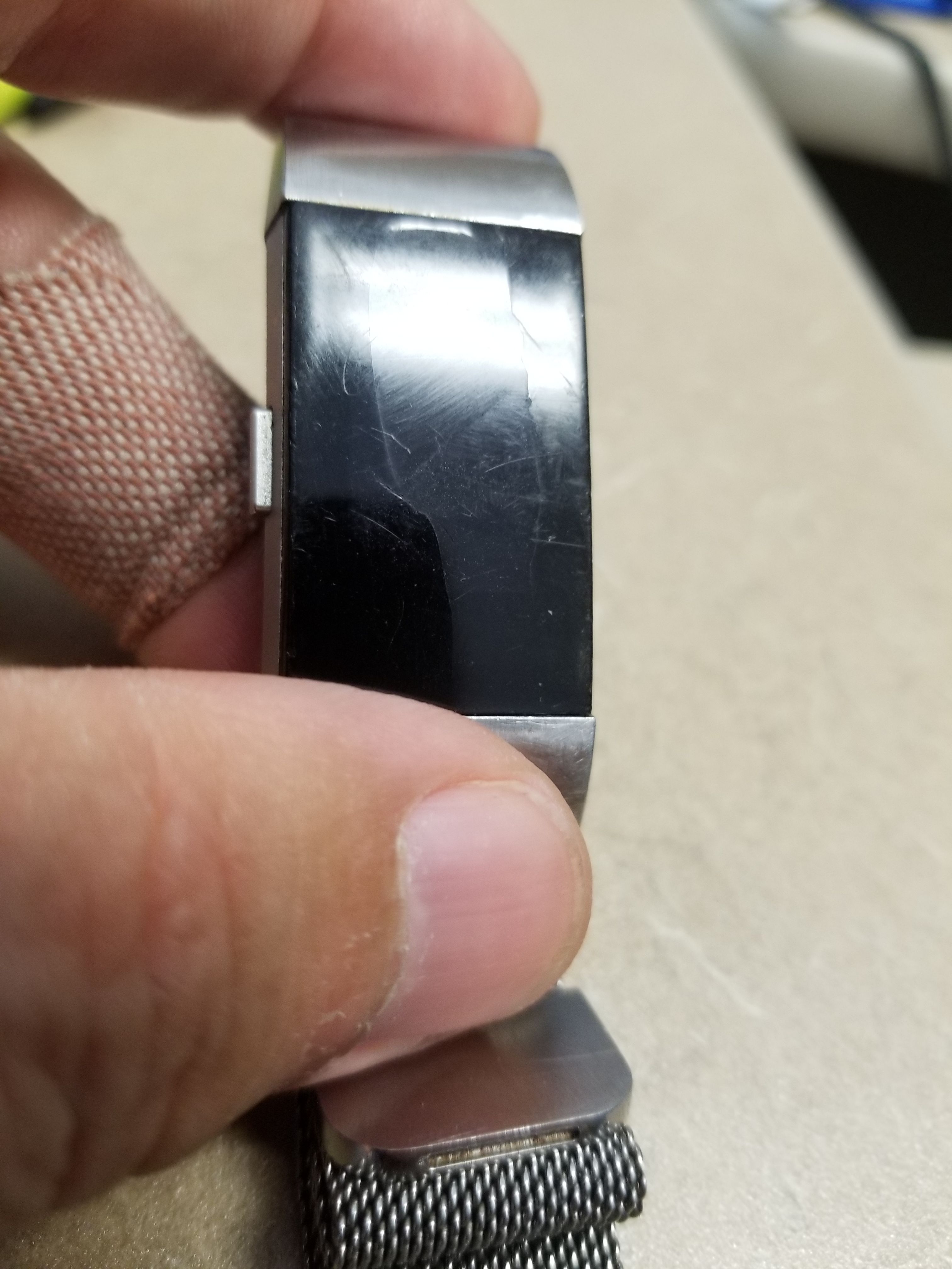 Solved Cracked Face On Charge 2 Fitbit Community