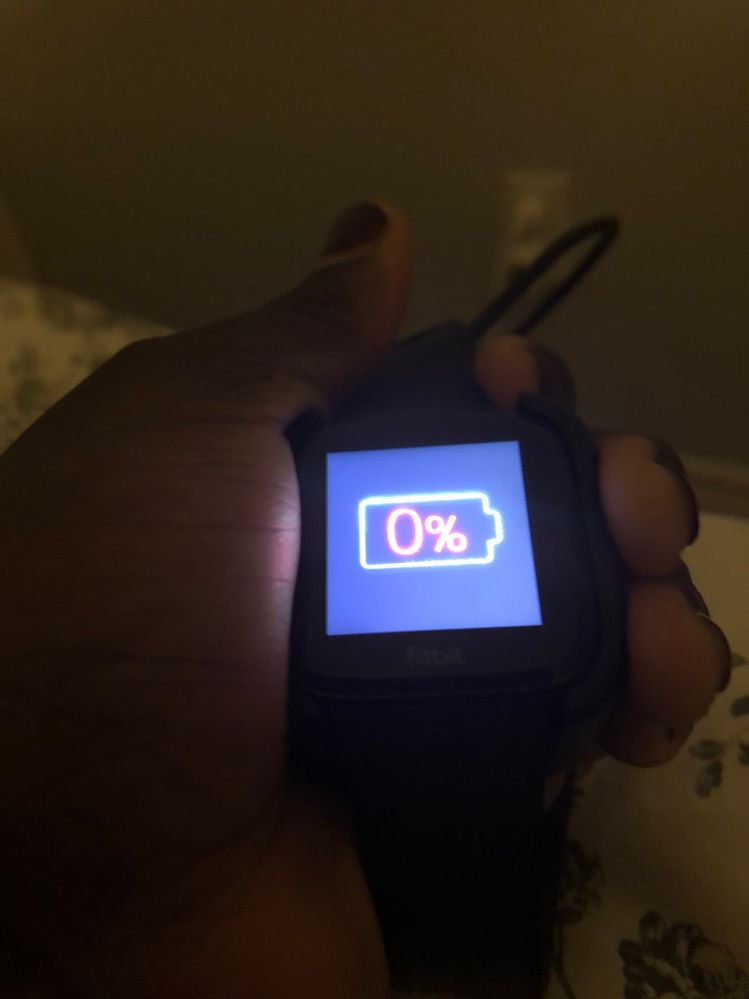 Appears at times when plugged into the charger