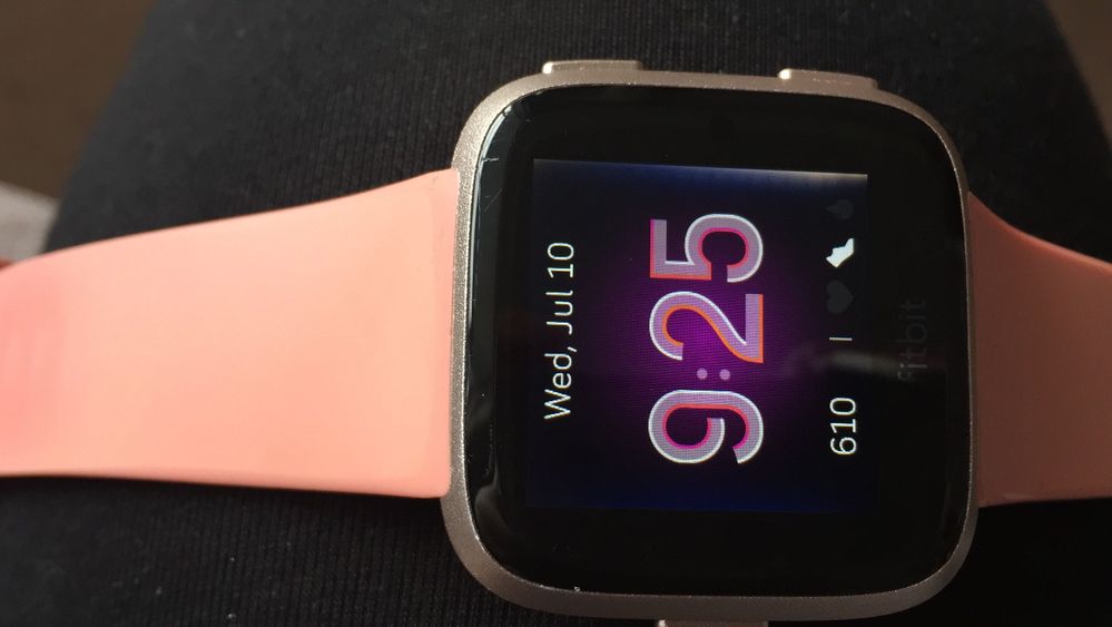 Solved: Is Versa 2 watchface larger than Versa? - Fitbit Community