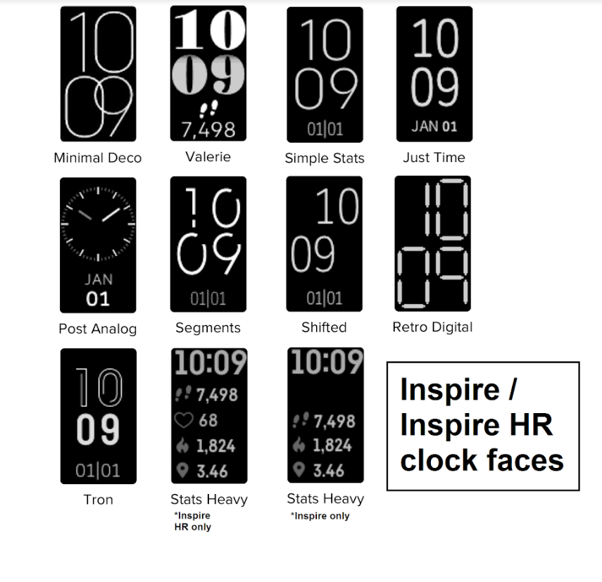 Inspire-HR clock faces.png