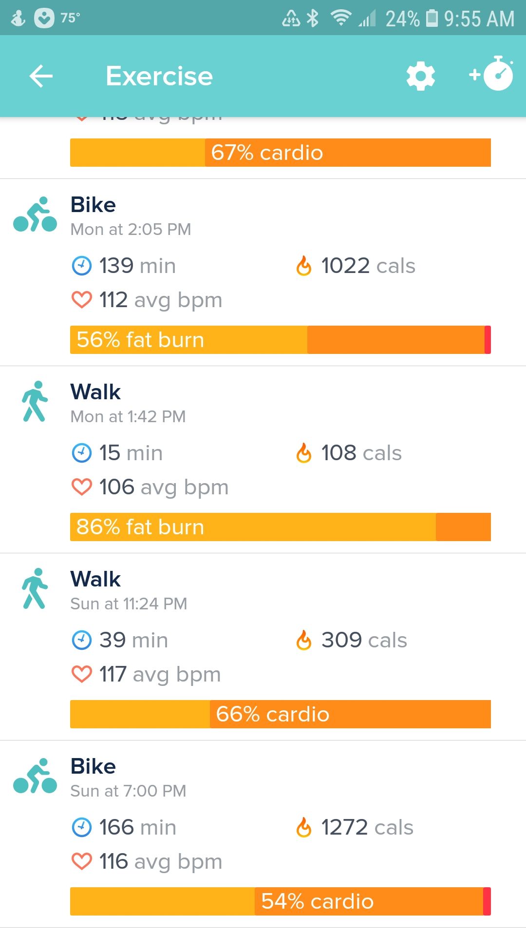 Not displaying cycle distance Fitbit Community