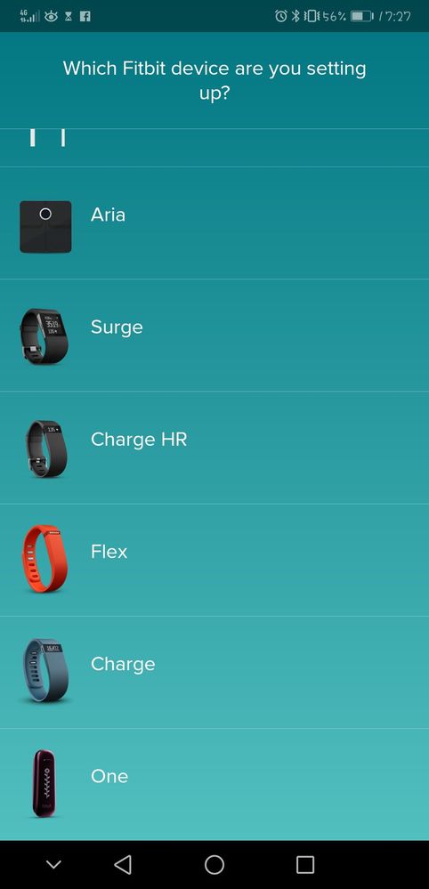 No matter whether I scroll up or down there is no option to add mobile track.