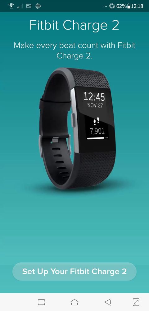fitbit charge 3 sorry the setup is taking longer than usual