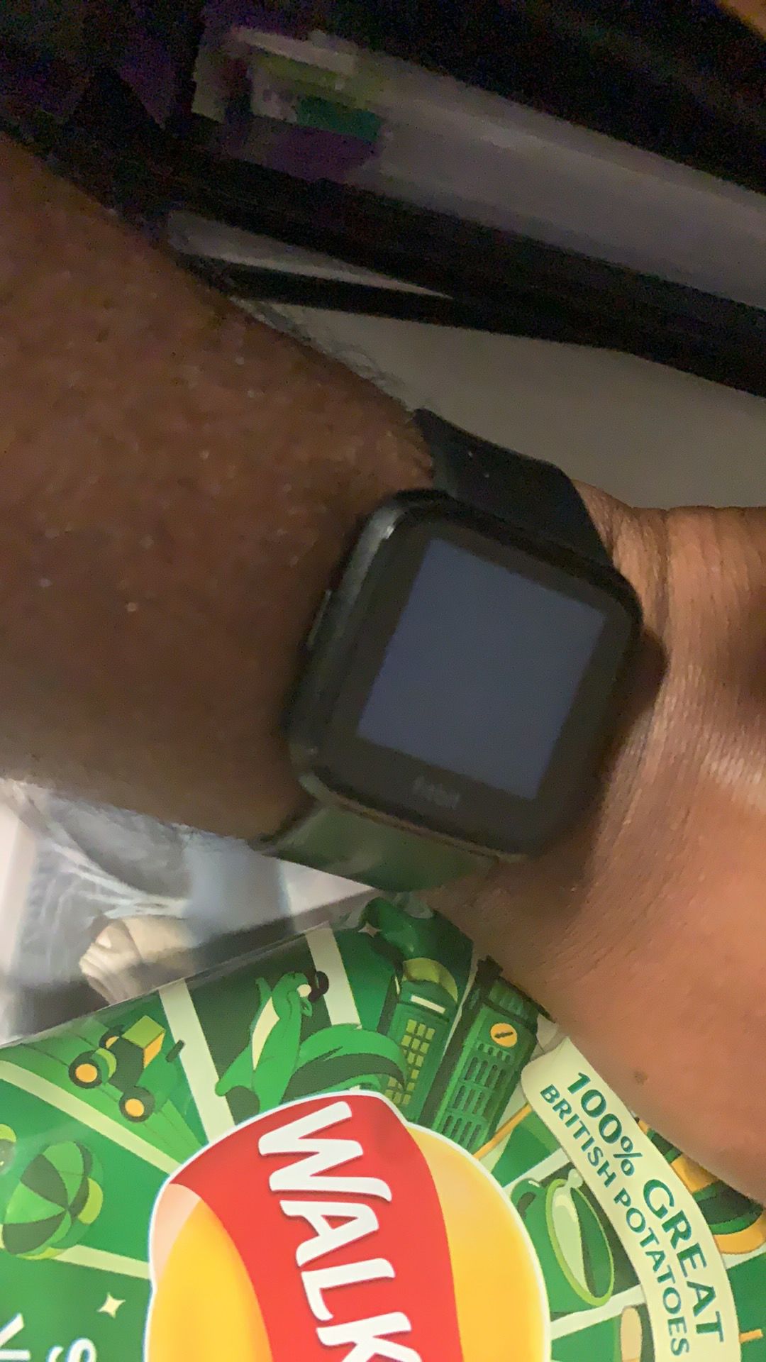 fitbit versa battery dead