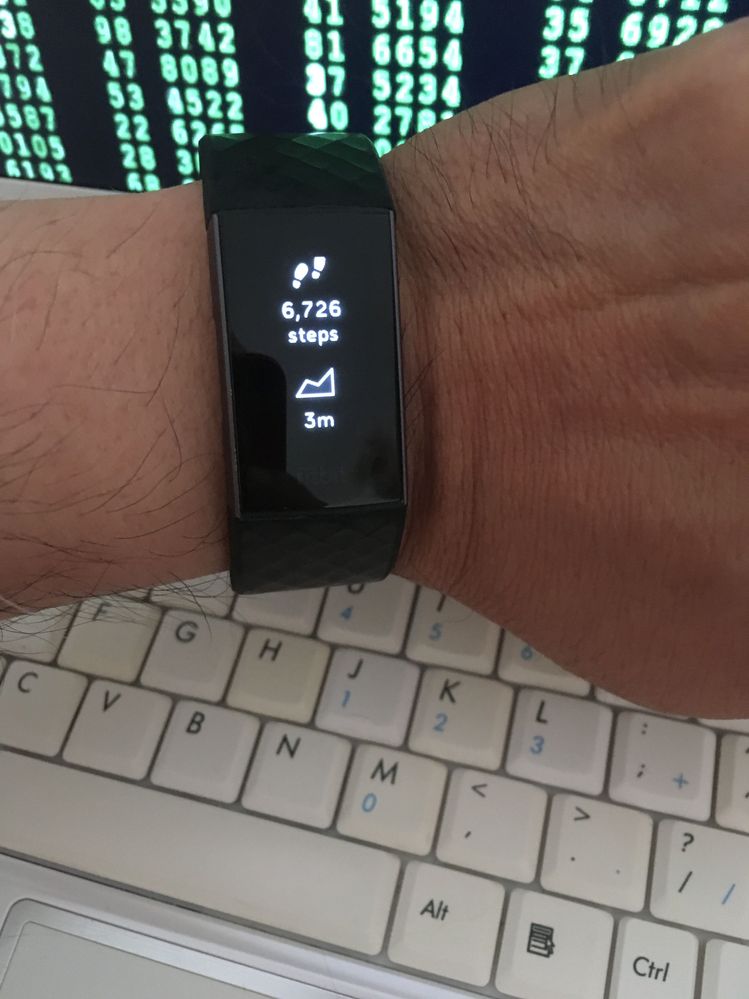 Fitbit charge 3 online battery empty