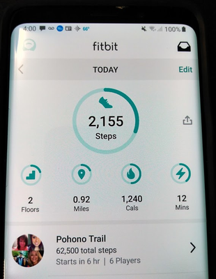 Female health tracking fitbit hot sale