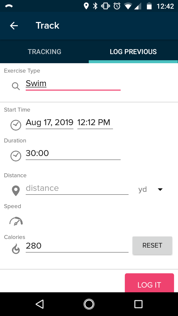 Fitbit charge 2 discount swimming