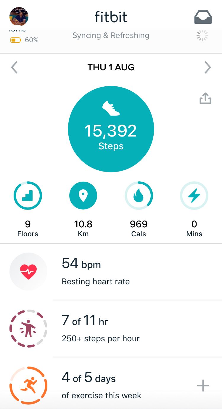 fitbit deleted steps