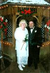 Wedding Standing in front of the Gazebo at Wedding Chaple 19 Dec 2003.JPG