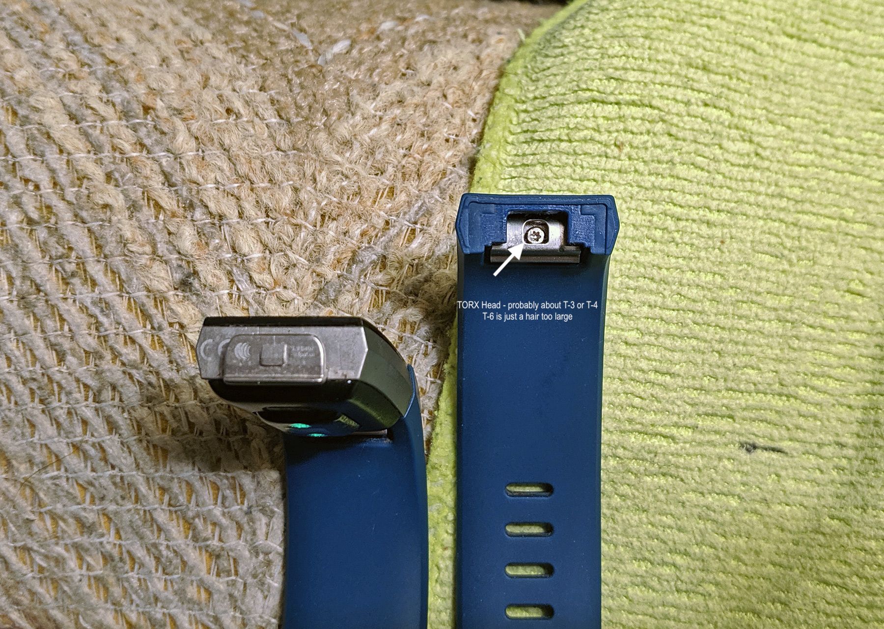 Fitbit discount broken strap