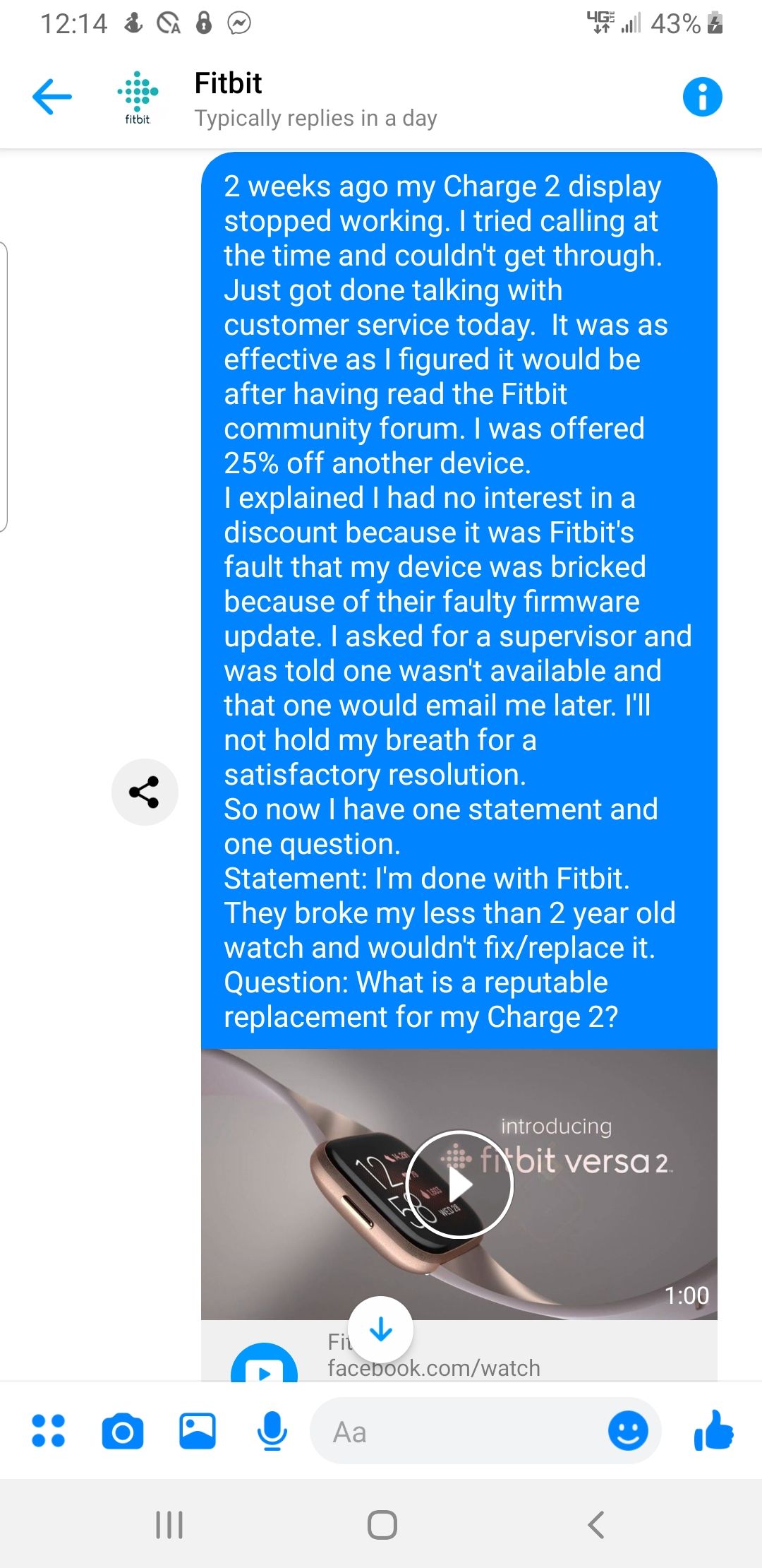 fitbit charge 2 samsung a70