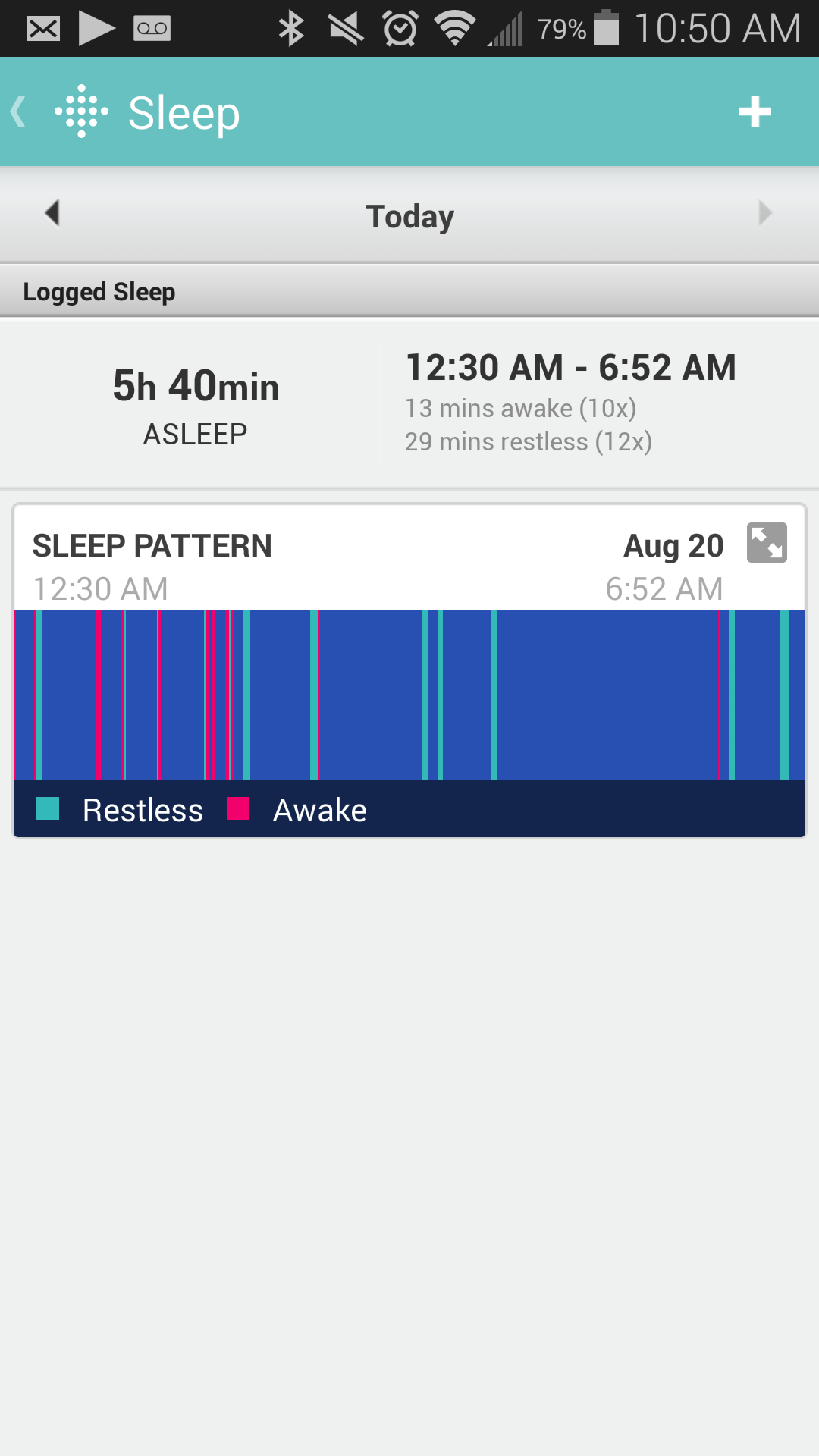fitbit sleep tracker not working