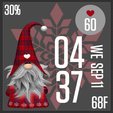 Snowflake Gnome - Touch For Stats