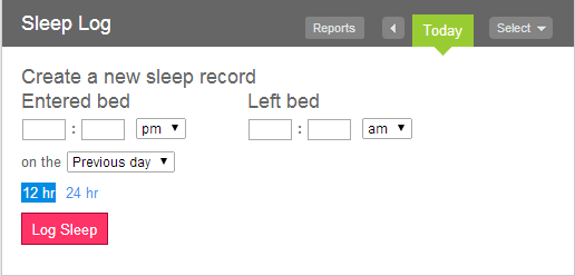 fitbit not logging sleep