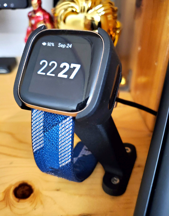 fitbit versa 2 charging stand
