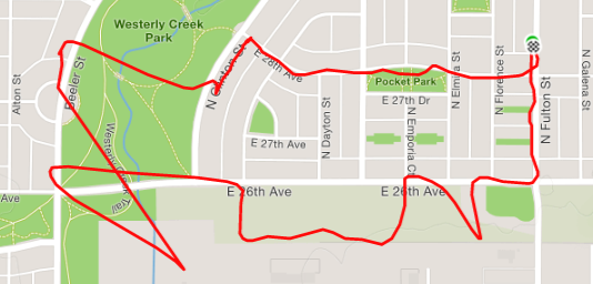 fitbit connected gps running